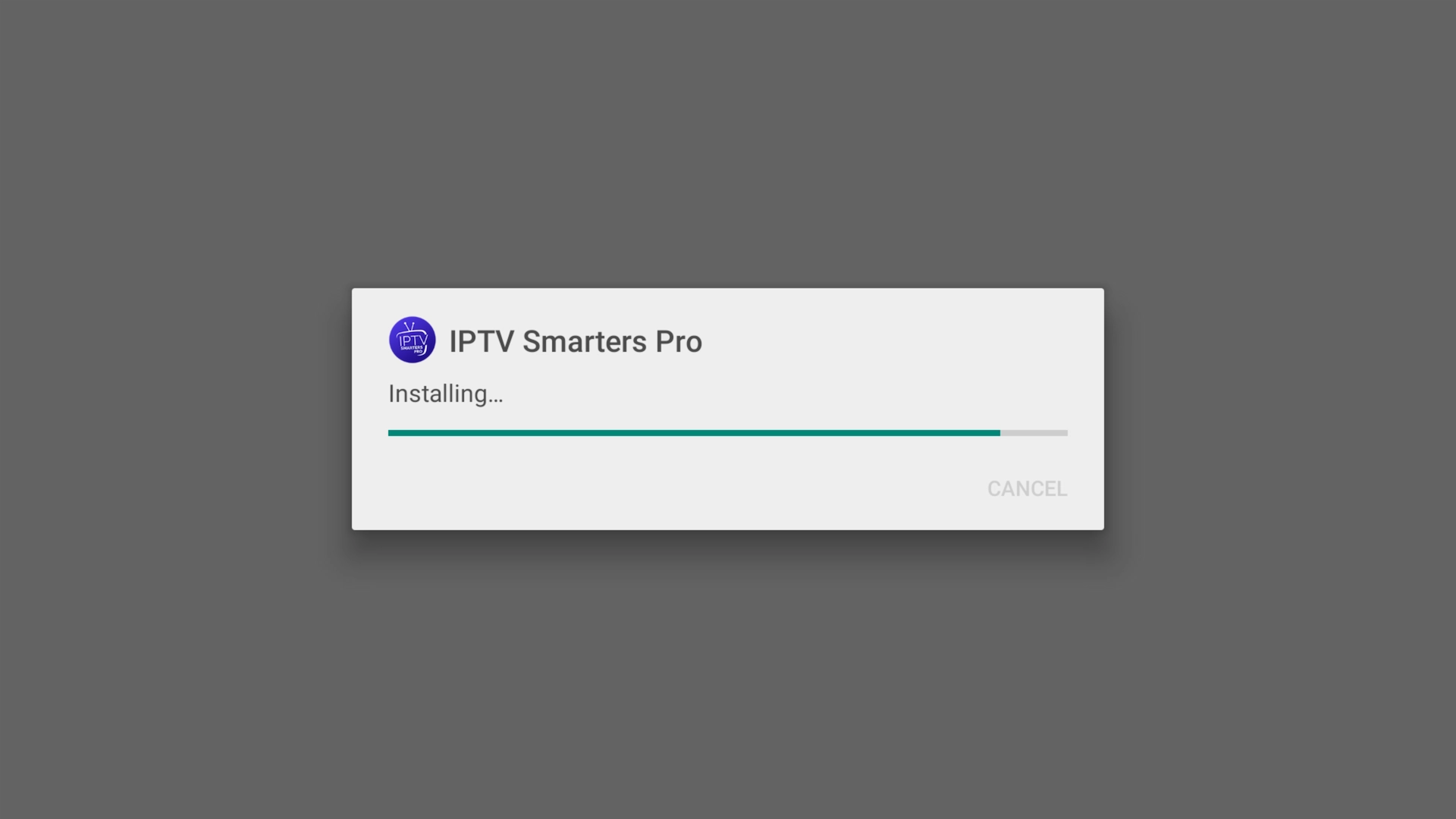 IPTV Smarters Xtreme Edition installing