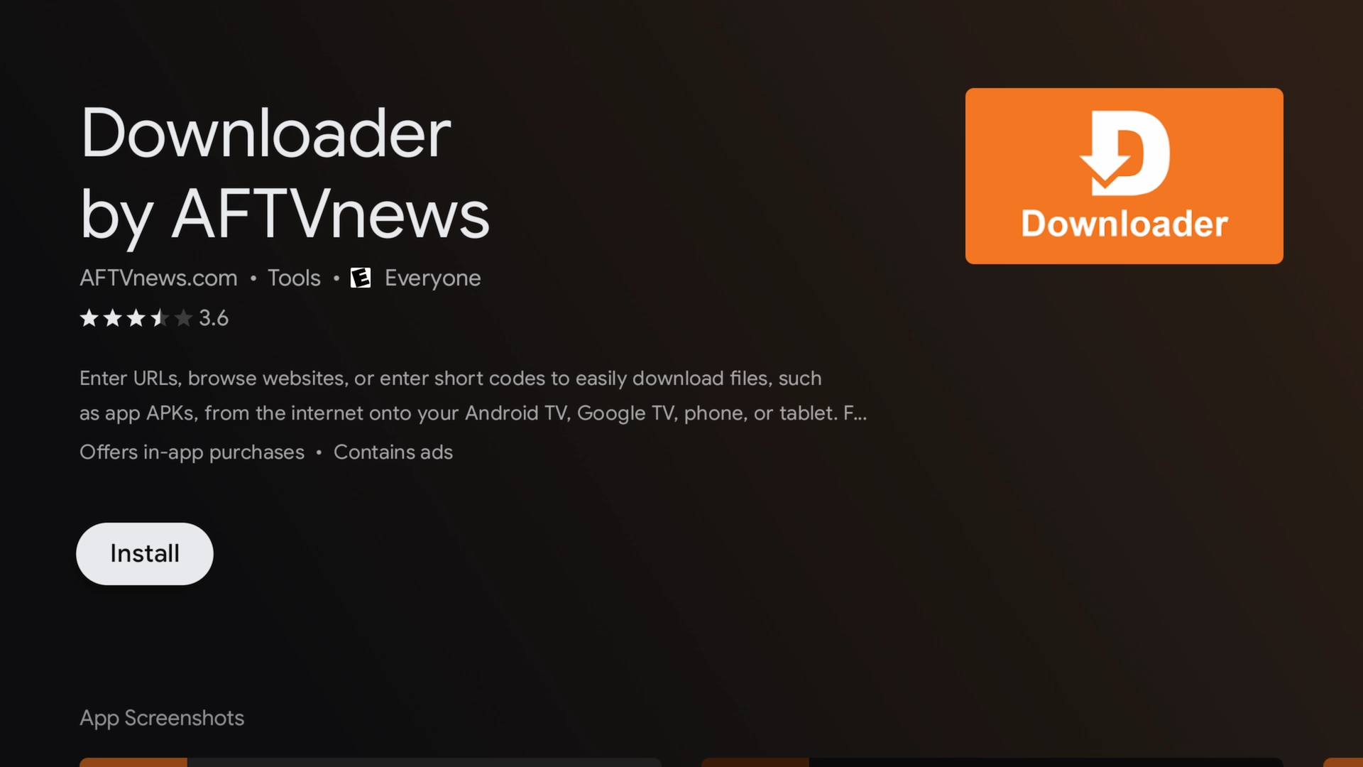 Installing Downloader for TiviMate on Firestick