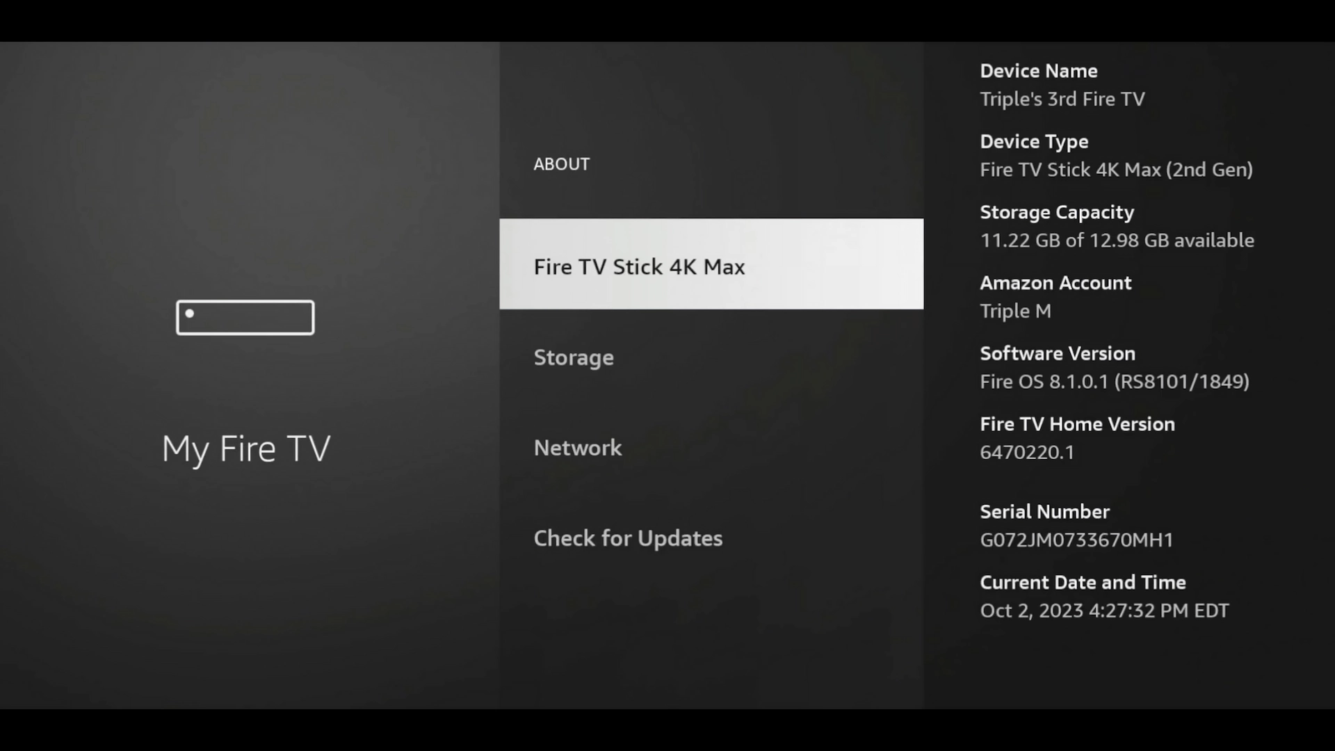 Enabling Developer Options on Firestick