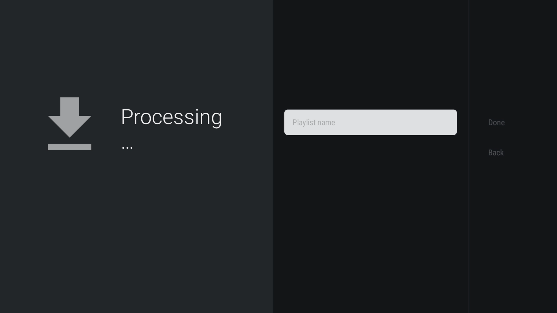 TiviMate processing IPTV playlist