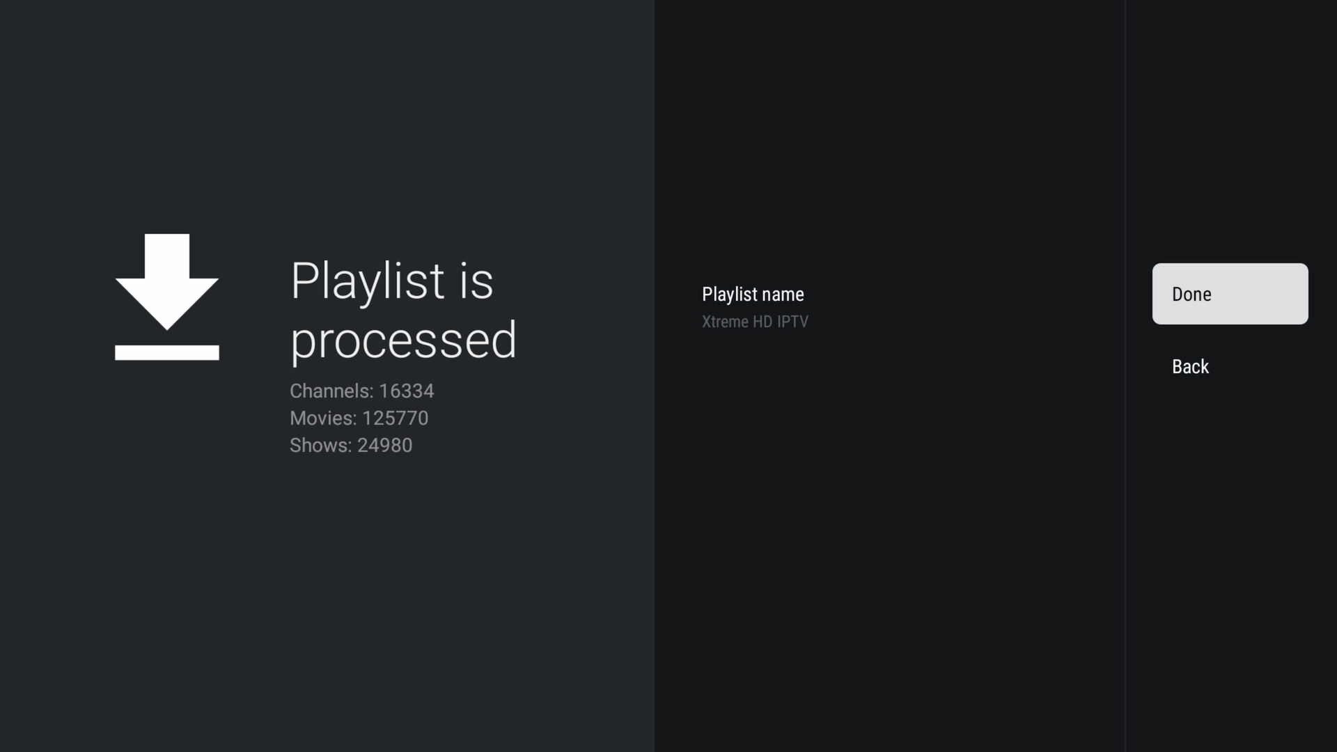 Naming an IPTV playlist in TiviMate